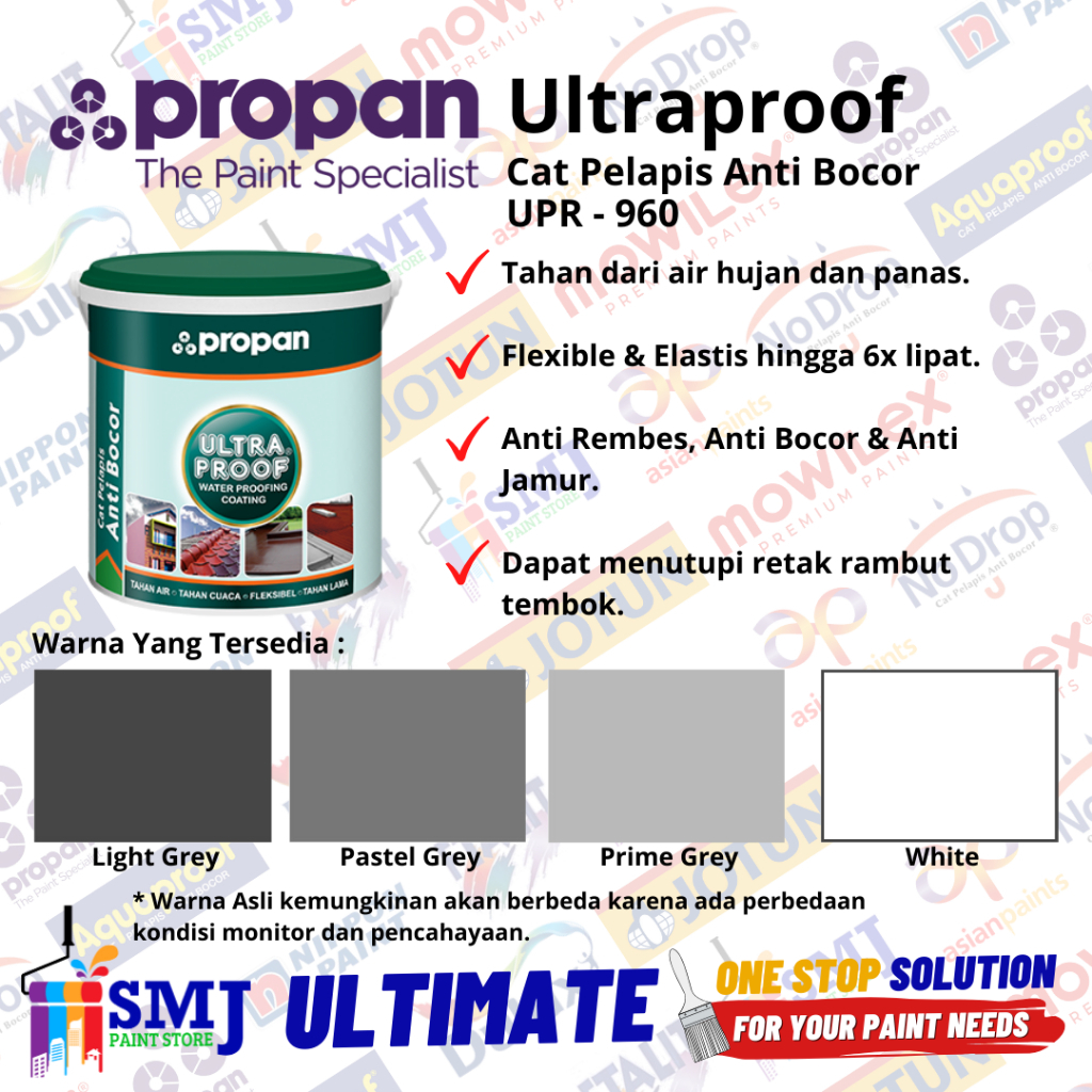 Cat Pelapis Anti Bocor PROPAN ULTRAPROOF 20kg