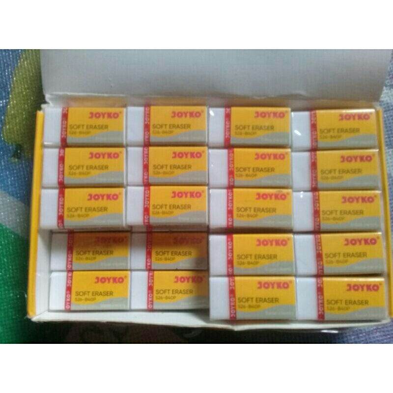 

penghapus /stip joyko putih kecil isi 5pcs