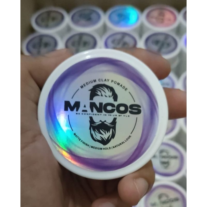 pomade clay MANCOS pilihan para barbershop