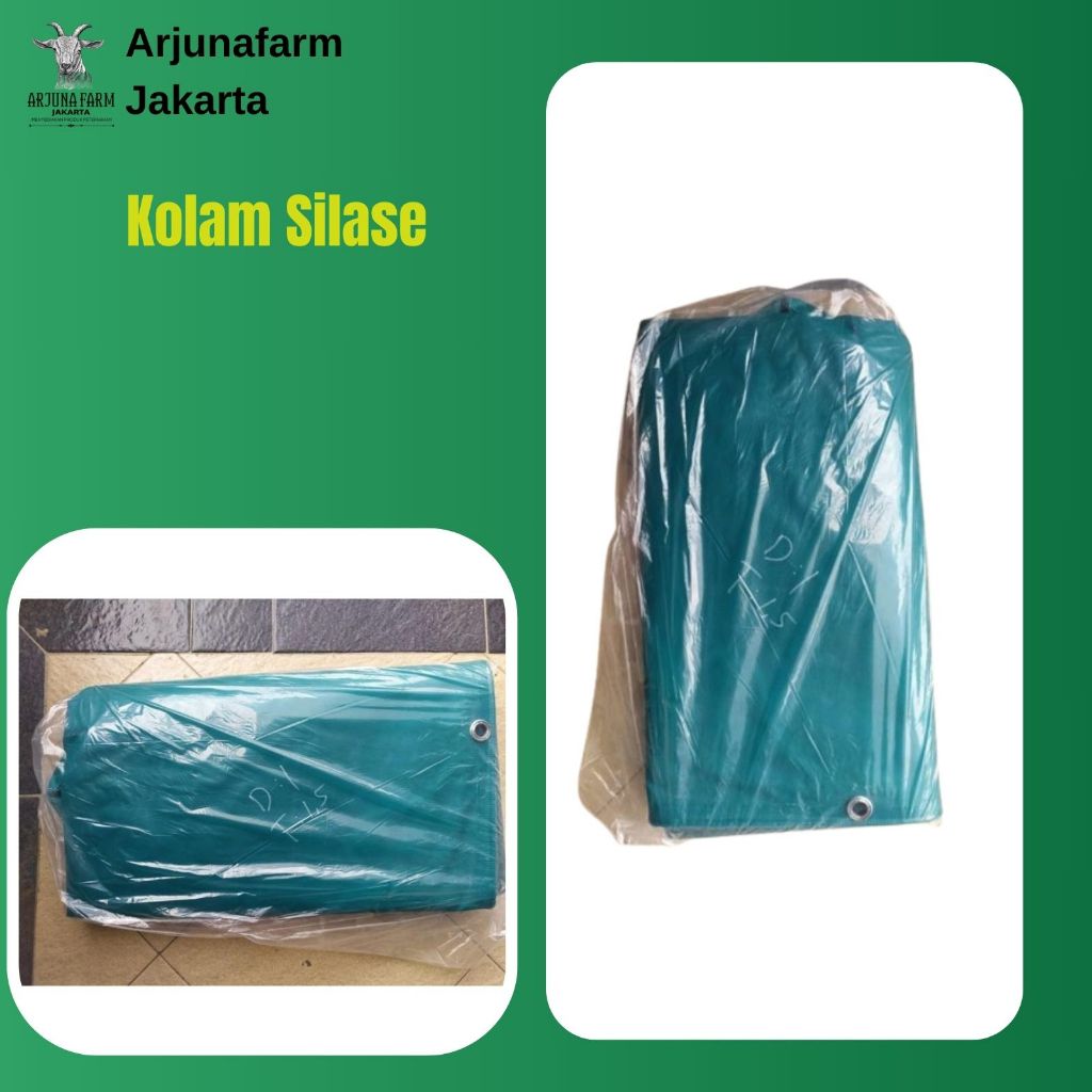 Kolam Silase Silo Bag Kolam Pakan Fermentasi Ternak Kambing Sapi 500Kg Kualitas Terbaik