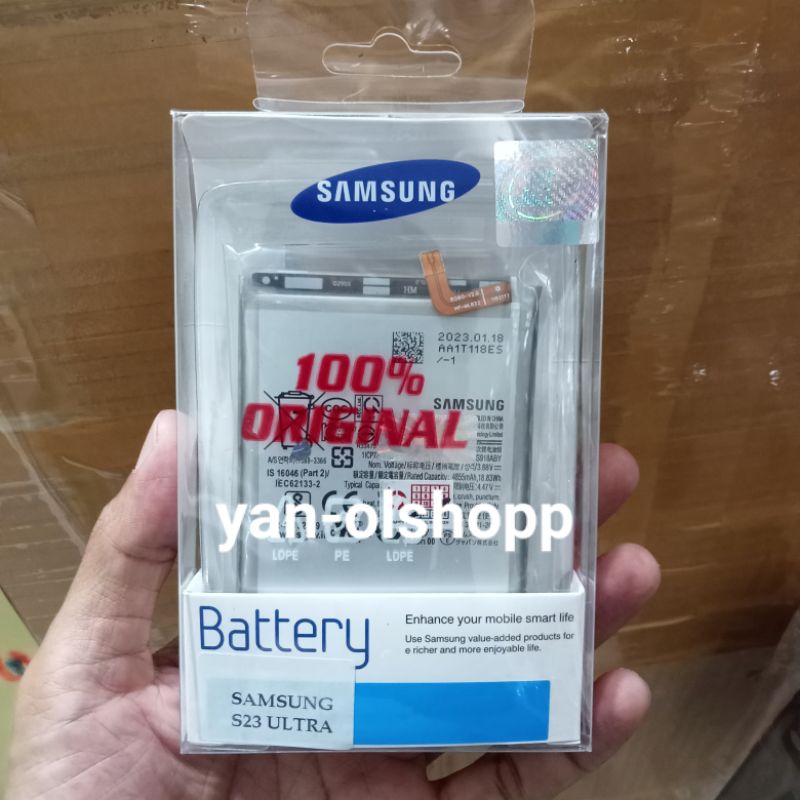 Batre Batere Baterai Samsung Galaxy S23 ultra Original Battery S23 Ultra