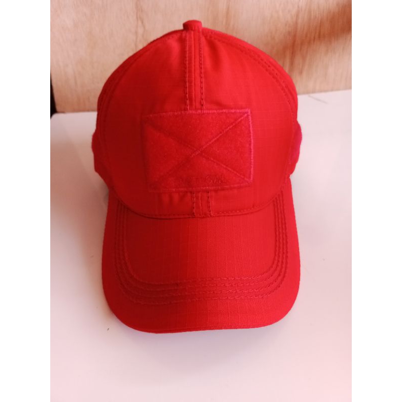 Topi TacTical BDU Warna Merah Velcro