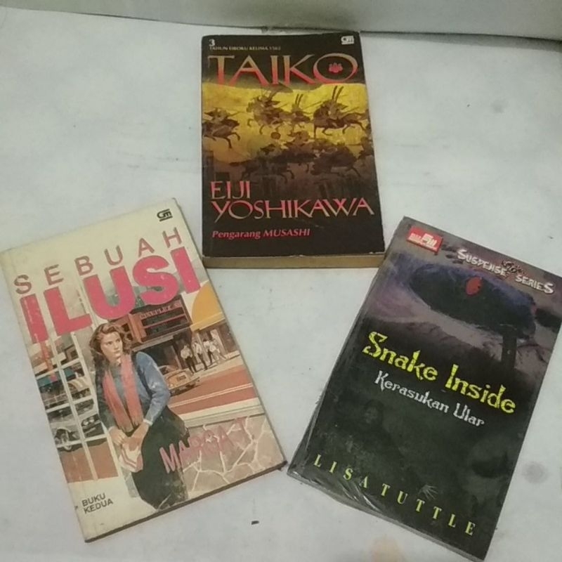 Novel  sebuah ilusi Eili yoshikawa pangeran  musashi