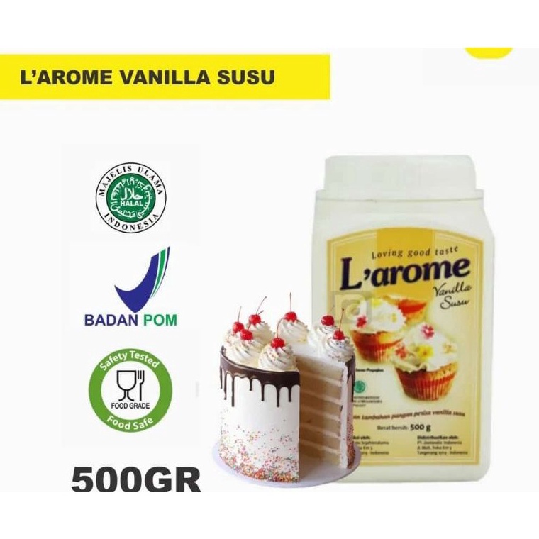 

[♧T68<] LAROME VANILI MILK POWDER 500GRM SALE now