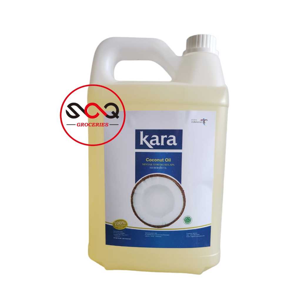 

Kara Minyak Goreng Kelapa 5 Liter / Coconut Cooking Oil