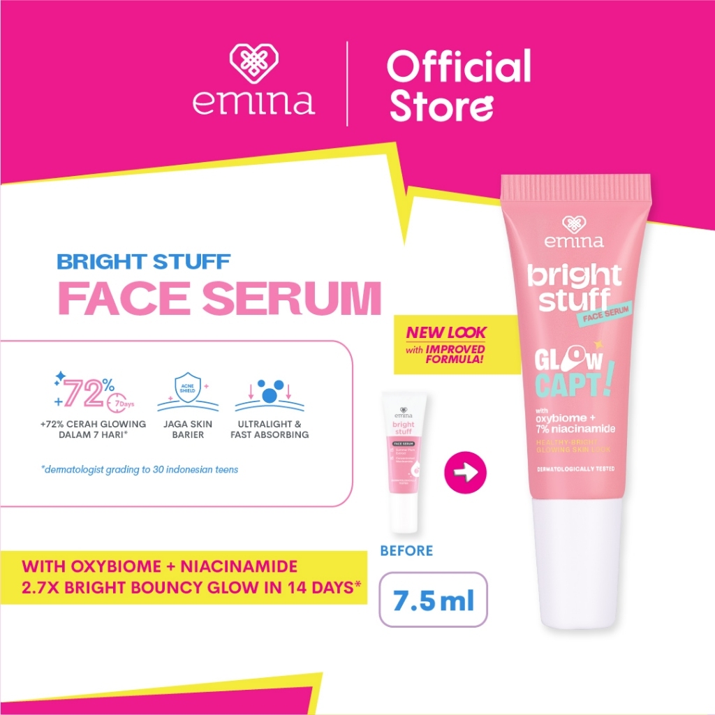 Emina Bright Stuff Face Serum 7.5ml