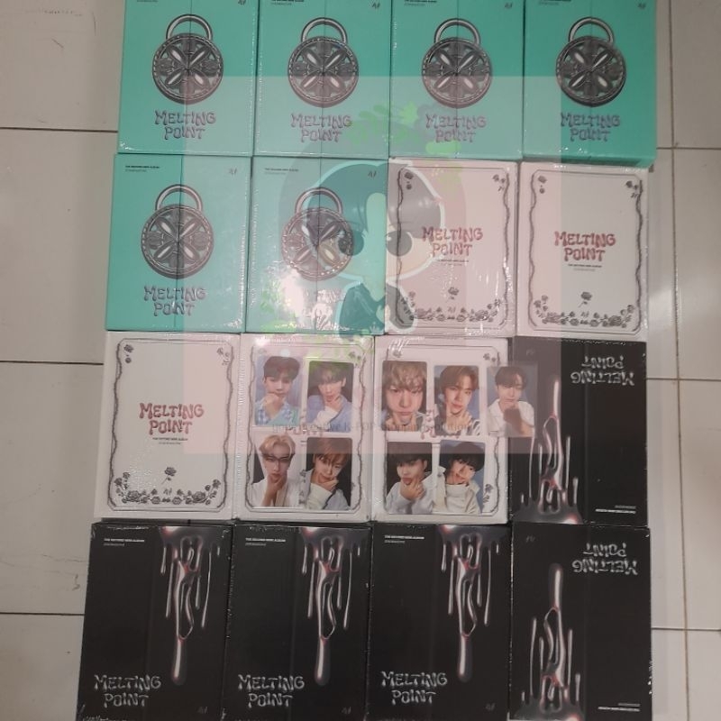 [BACA DESKRIPSI] ALBUM SEALED PHOTOBOOK ZEROBASEONE ZB1 MELTING POINT POB MAKESTAR WITHMUU (Jiwoong,
