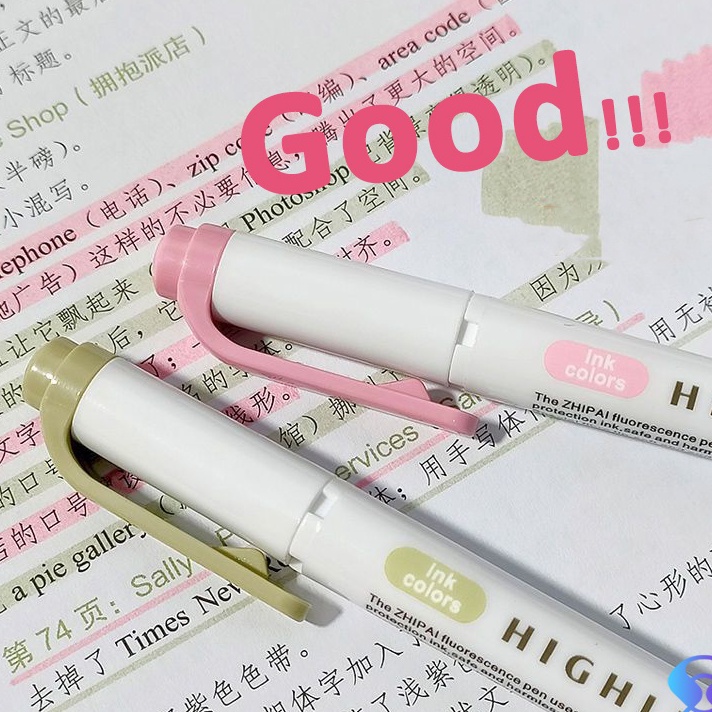 

Murah Highlighter Penanda stabilo Pastel 1 Set /5Pcs 5Warna Penanda Berwarna -Suning Mall Laris