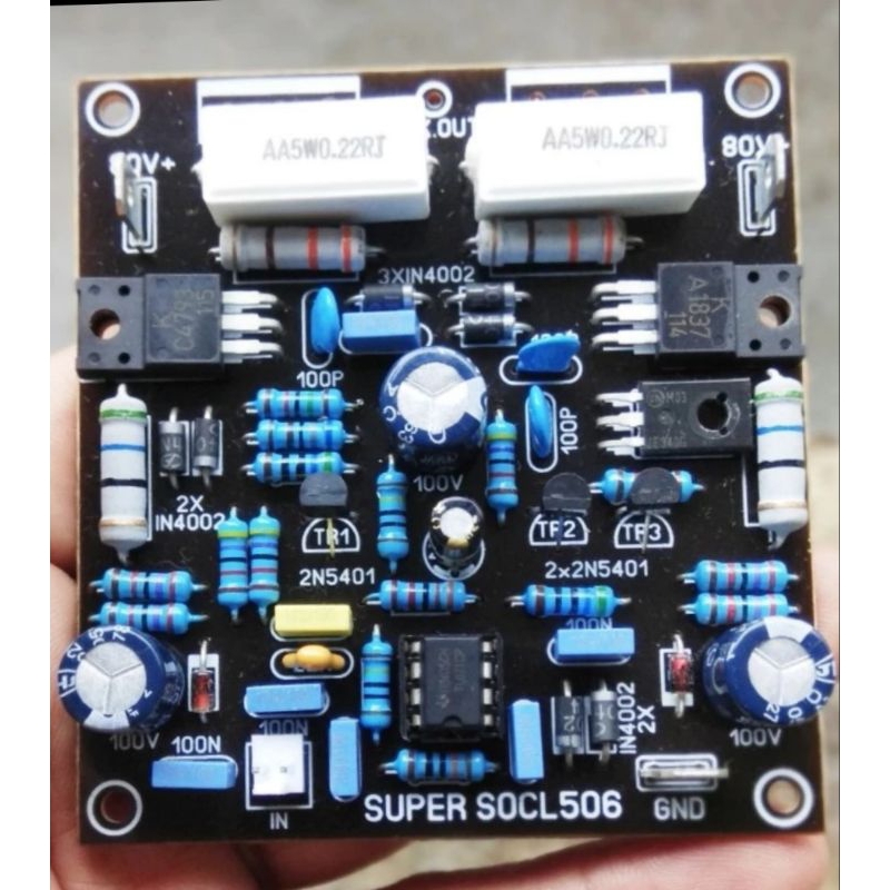 Kit Power Amplifier SOCL 506