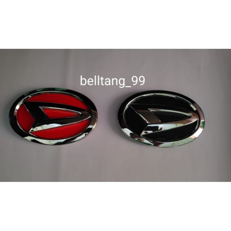 Emblem logo daihatsu gril/pengganti gril depan sigra/emblem logo daihatsu gril sigra