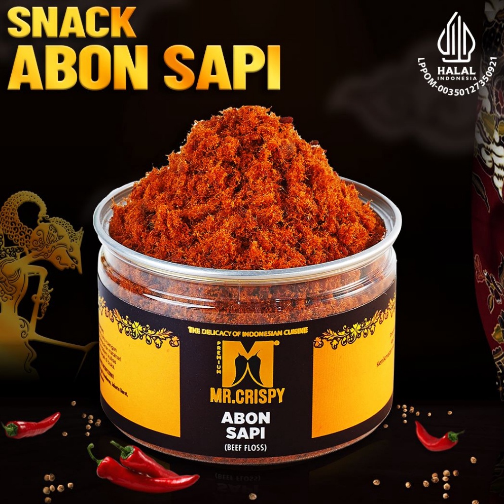 

[❋N45<] Abon Sapi/Abon Ayam/Abon Ikan Super Mr.Crispy With Discount