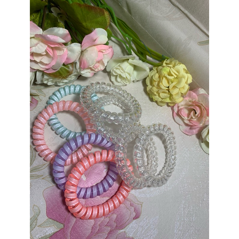 Ikat rambut ikat rambut spiral ikat rambut wanita aksesoris wanita aksesoris anak