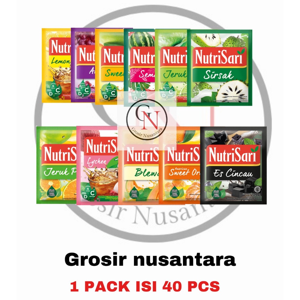 

1 Pack - NutriSari Varian Rasa Isi 40 8wtku