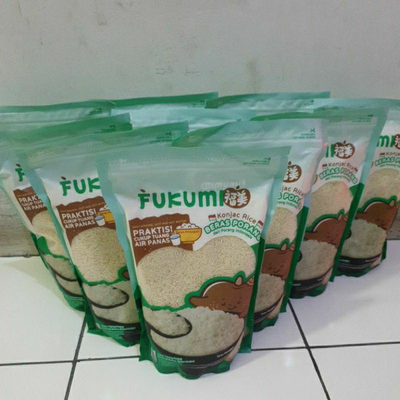 

FUKUMI Beras porang 1Kg promo!!!!