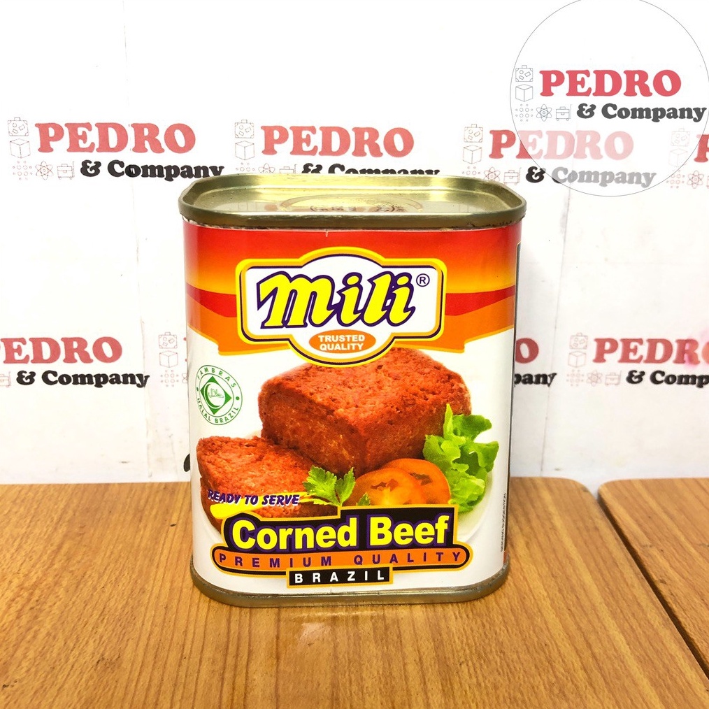 

Star Mili corned beef premium quality brazil 340 gram - canned meat buruan