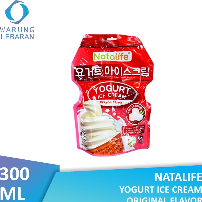 

WT100 Natalife Yogurt Ice Cream Original 300ml 7psz8