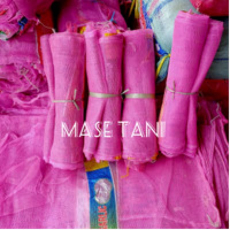 karung jaring bawang/jaring bekas bawang