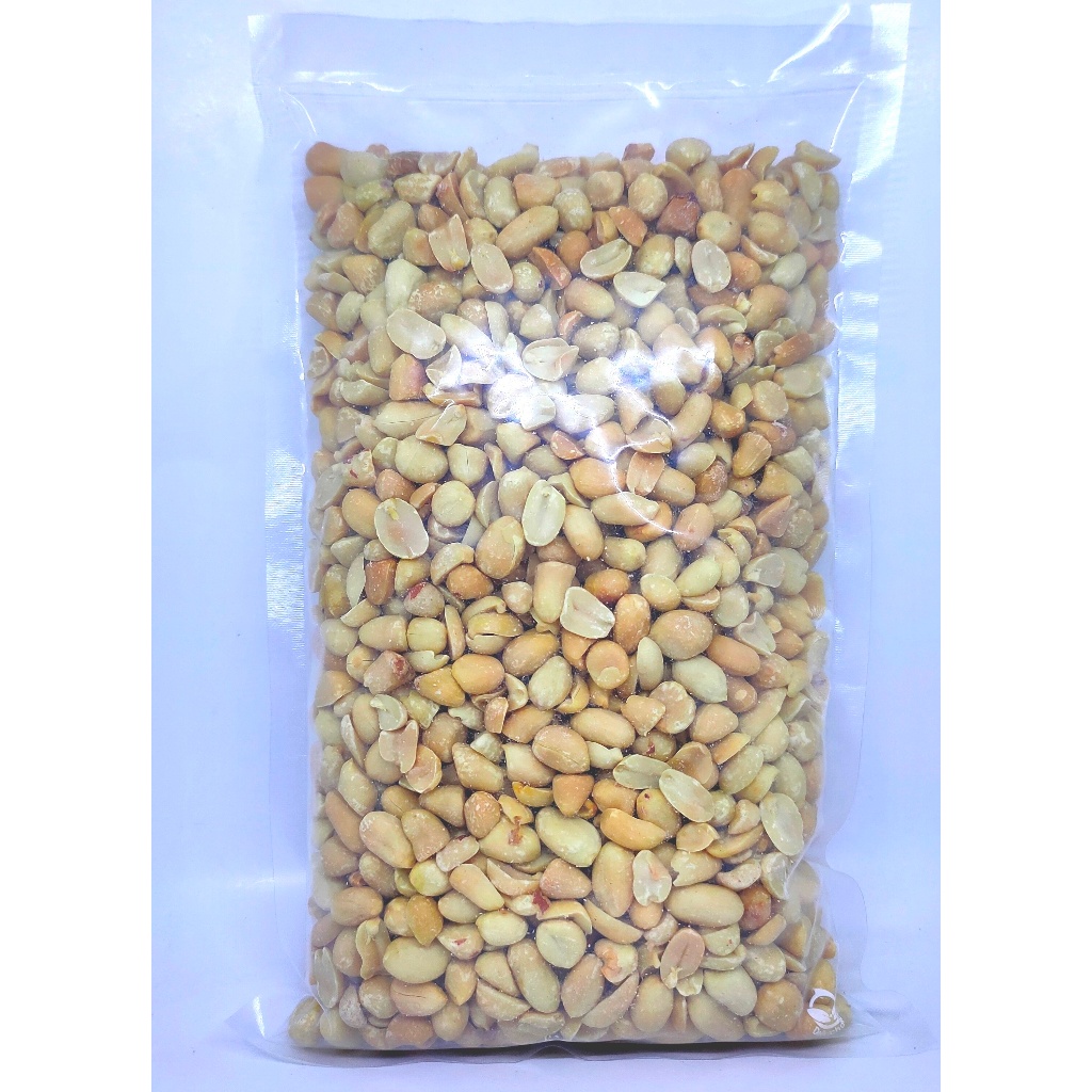 

10X1000gr Roasted Kacang Tanah Kupas - Oven - Panggang - Vegan