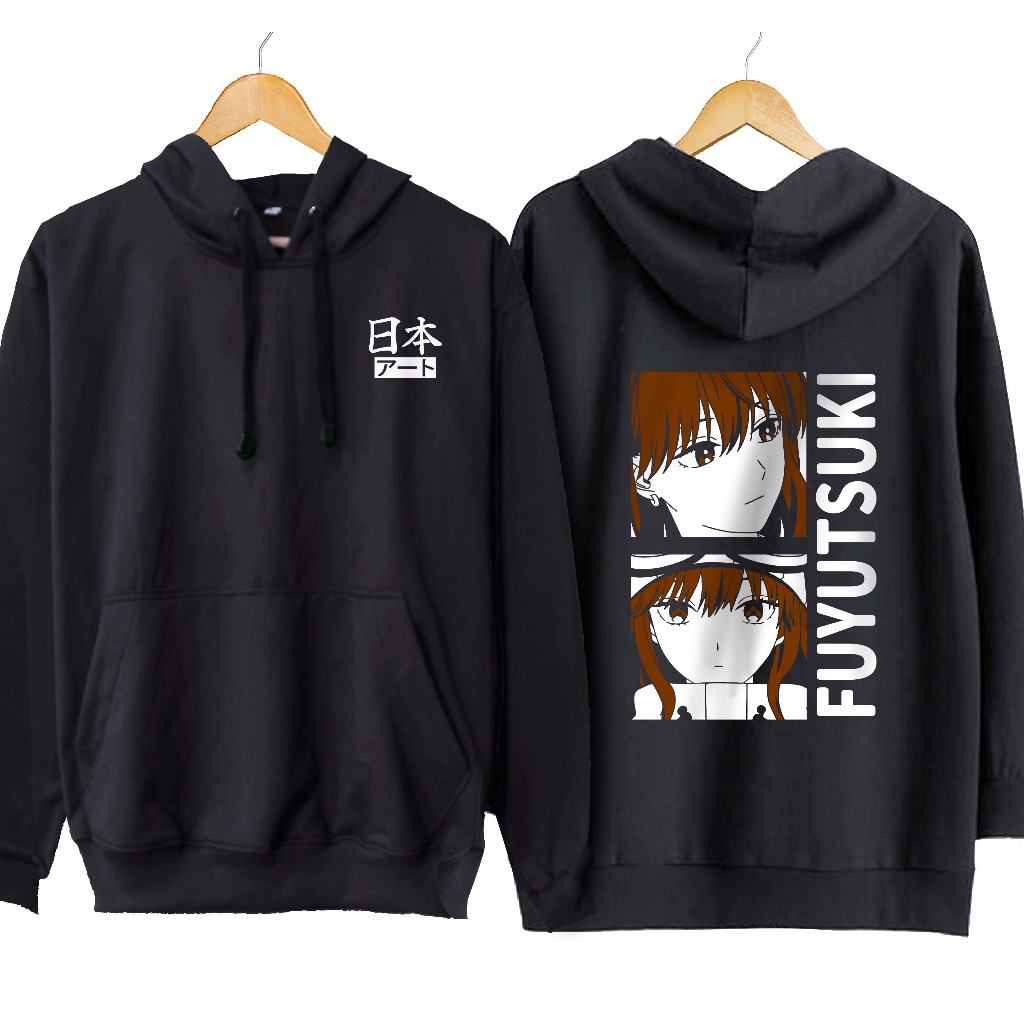Jaket hoodie jumper anime FUYUTSUKI - KOORI ZOKUSEI DANSHI TO COOL NA DOURYOU JOSHI material cotton 