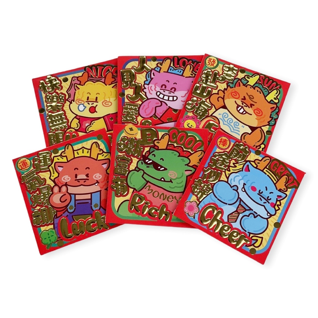 

Scoop Angpau Hongbao Imlek CNY (6pcs mix) 68464100