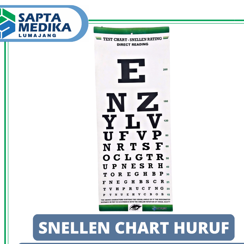 Snellen Chart Huruf/E Mode
