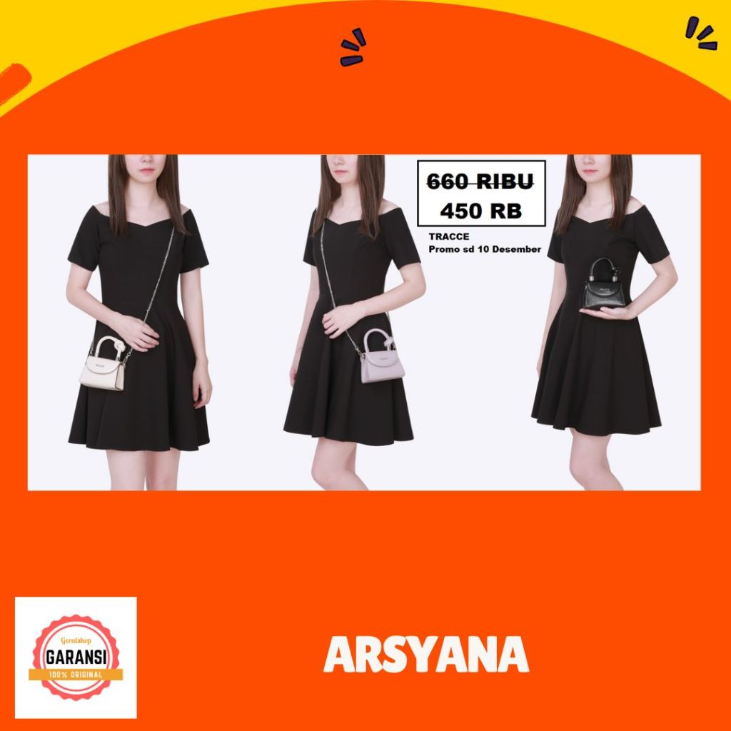 Tas Tracce wanita seri ARSYANA satchel bag SALE original 100%