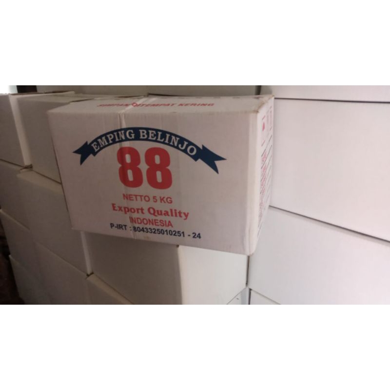 

Emping Melinjo Tipis Mentah Kering 5Kg