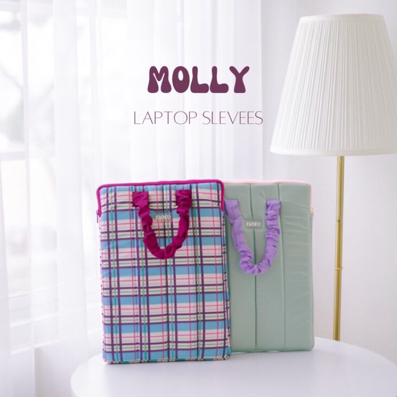 Best S3ller Molly Laptop Sleeves / Tas Laptop / Case Laptop / Puff Bag MurMer