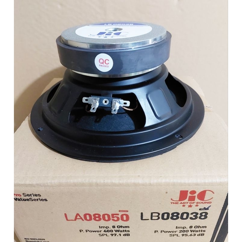 Speaker Jic 8 inch LB08038 / JIC LB08038