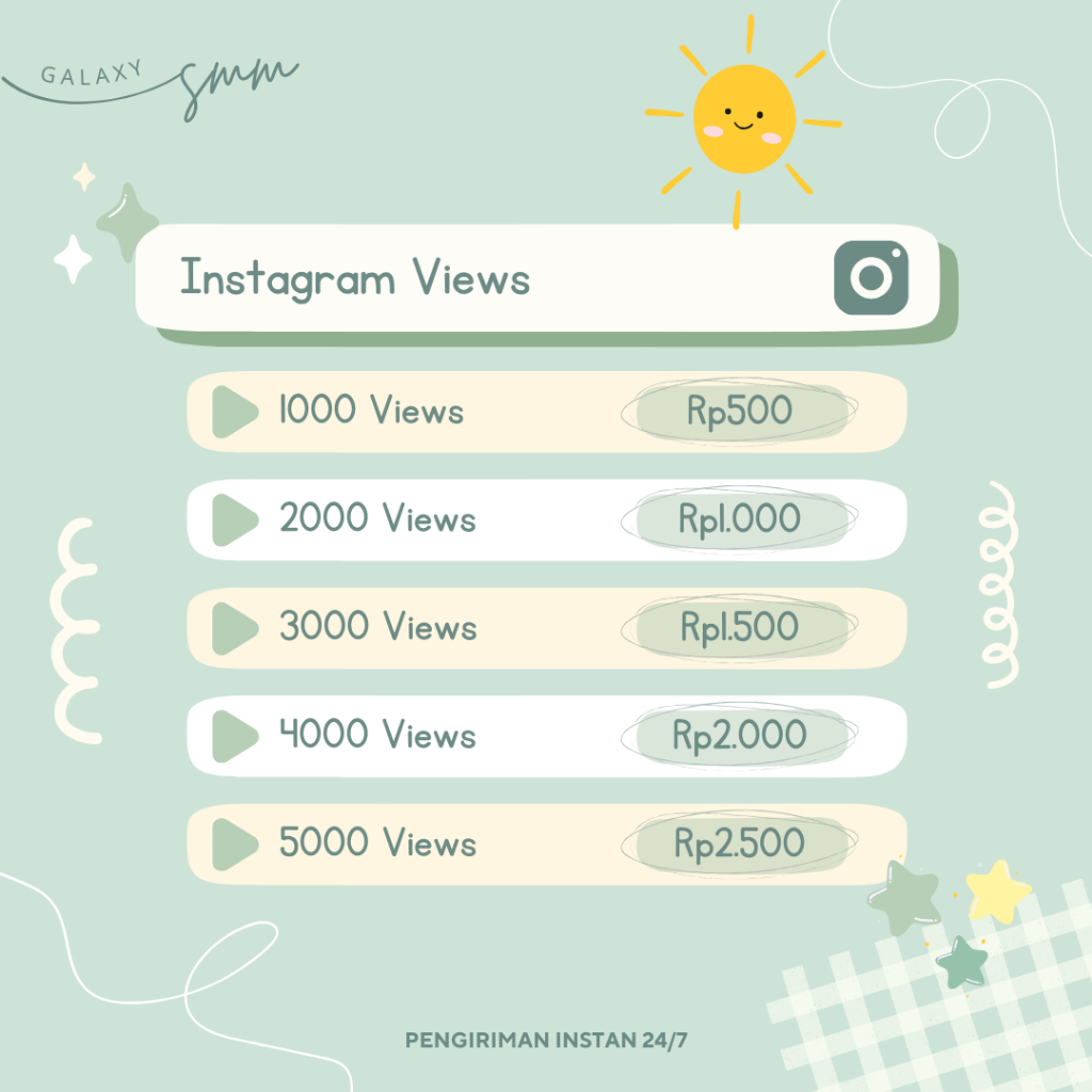 SesimpulONLINE | VIEWERS REELS INSTAGRAM REAL PERMANEN VIEWS REEL IG TERMURAH — PENGIRIMAN INSTAN 24