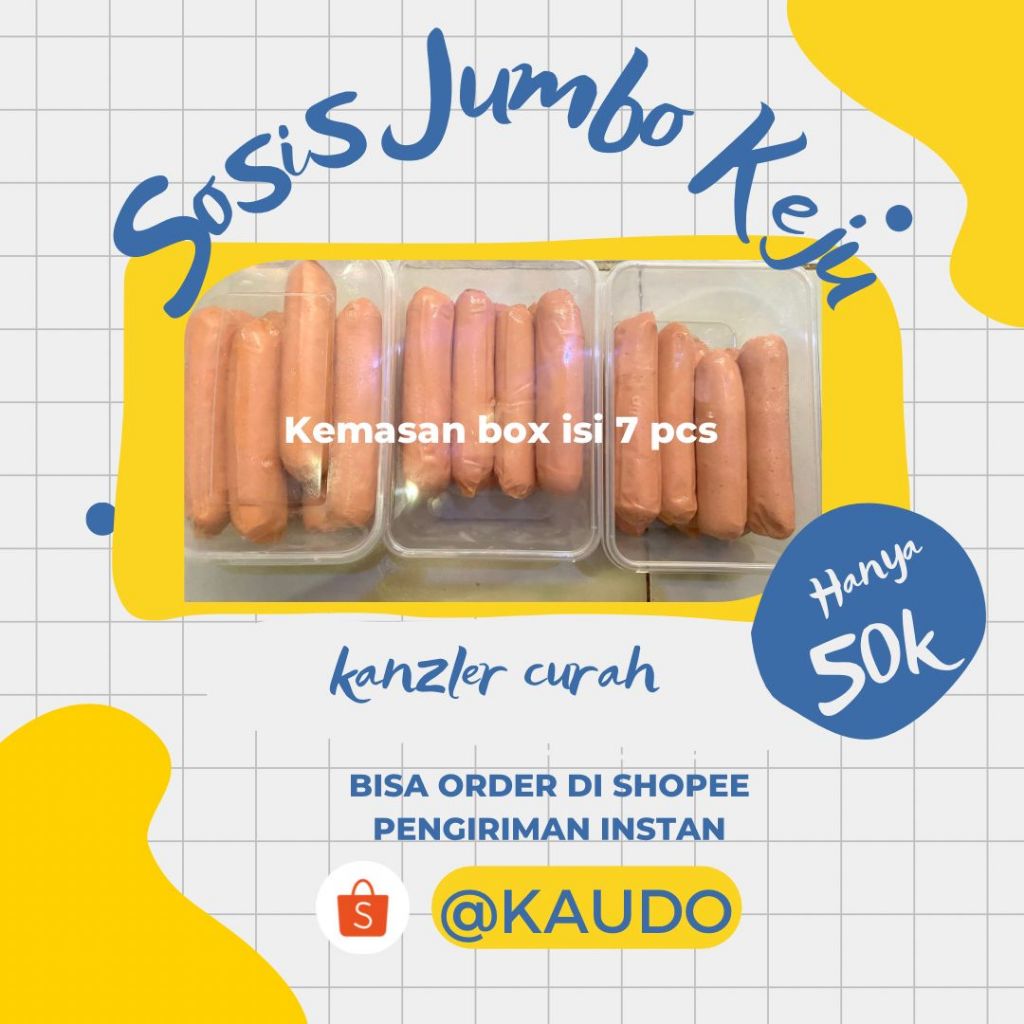

SOSIS BAKAR KEJU JUMBO