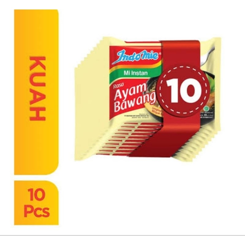 

Indomie ayam bawang paket 10 Pcs