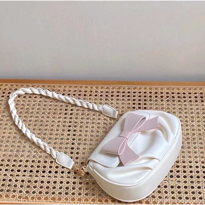 READY STOCK Tas Selempang Bahu dan Wanita / Tas Pita / Tas Wanita Kekinian KEKINIAN