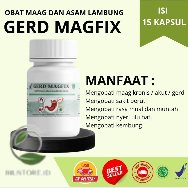 GERD MAGFIX Obat Maag Kronis dan Asam Lambung Atasi Infeksi Lambung Paling Ampuh Obat Maag Akut Lamb