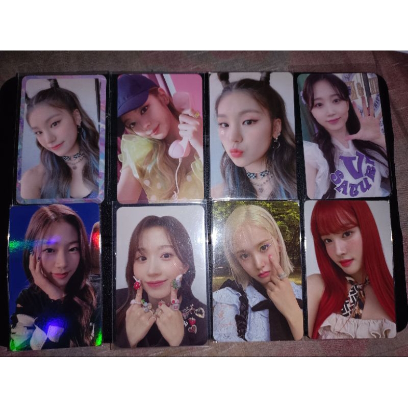 [TAKE ALL] PHOTOCARD HAEWON AD MARE BLIND PACKAGE YEJI ICY KAZUHA WEVERSE