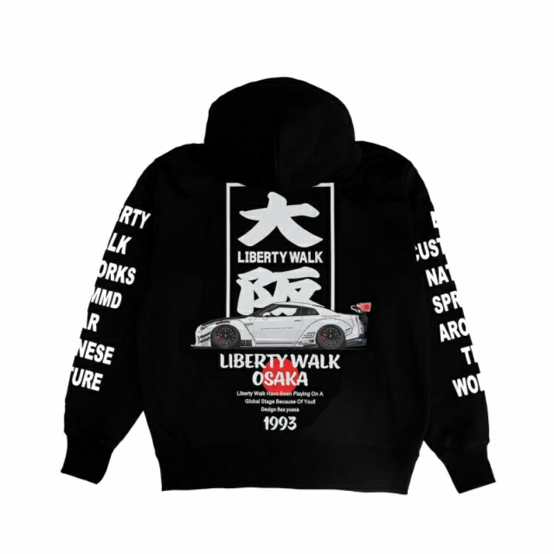 Hoodie liberty walk JDM nissan gtr r35
