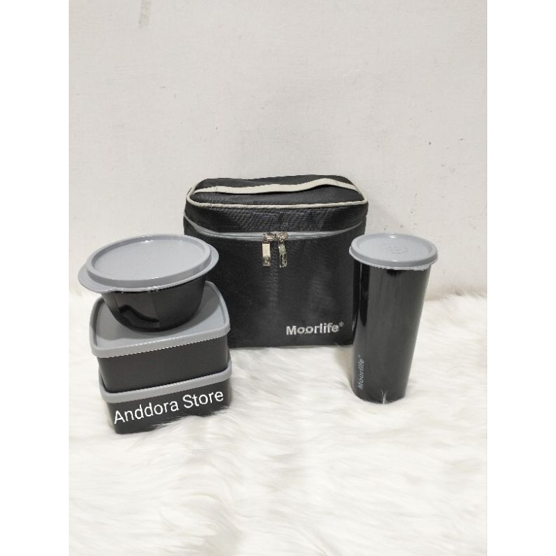 Moorlife Compact Set Free Sendok Garpu/Promo/Hampers