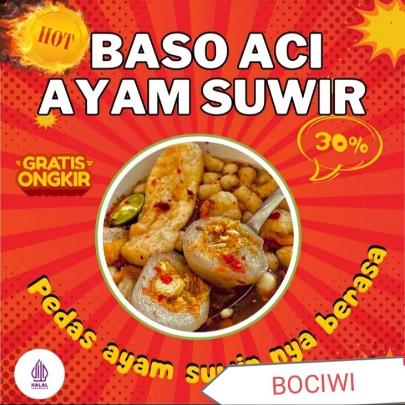 

BASO ACI AYAM SUWIR JUMBO PEDAS MANTUL BASO ACI AYAM SUWIR