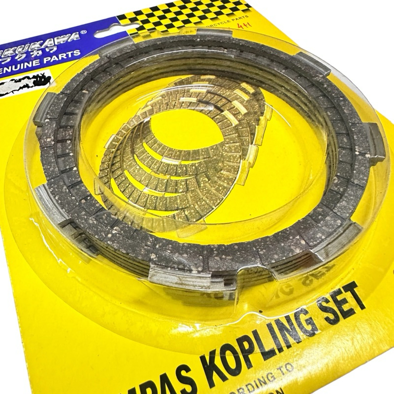 FUKUKAWA Kampas Kopling Yamaha JUPITER MX NEW 5Speed 4+1 Pnp SUPRA  ( 5pc )  Original Japan OEM