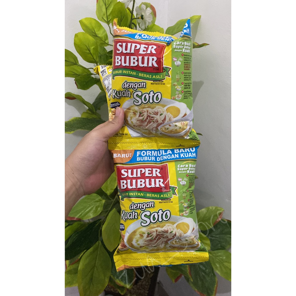 

Super Bubur Instan Lezat - Netto 46 gr