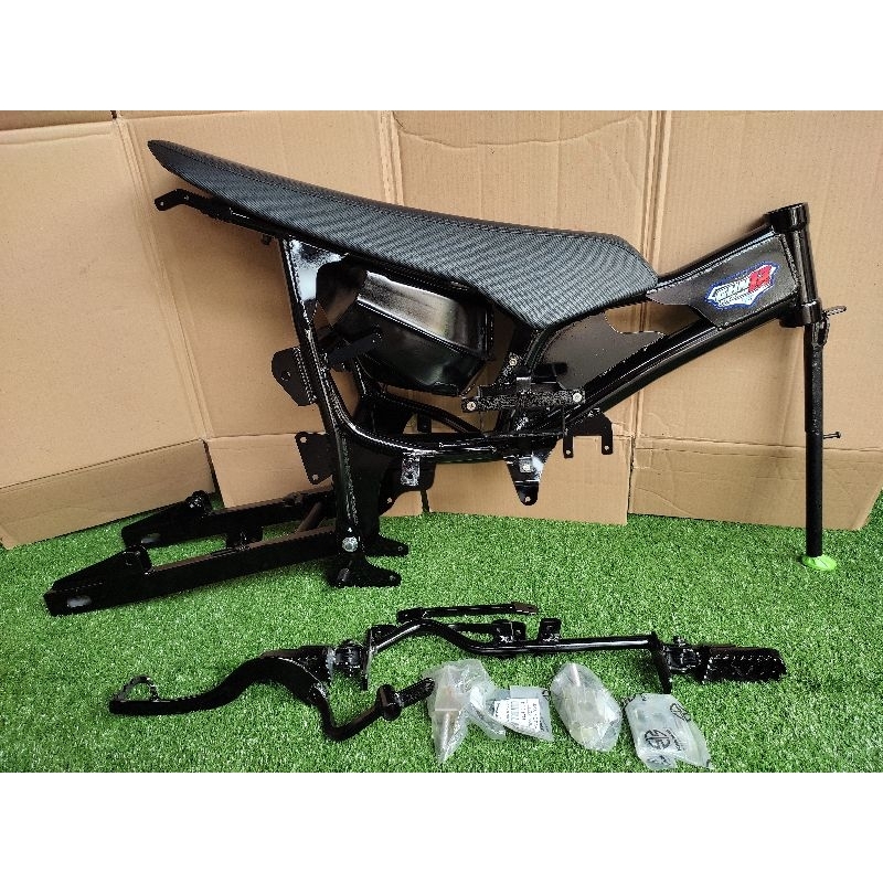 Rangka trail bebek standard pnp body yz85 + Arem