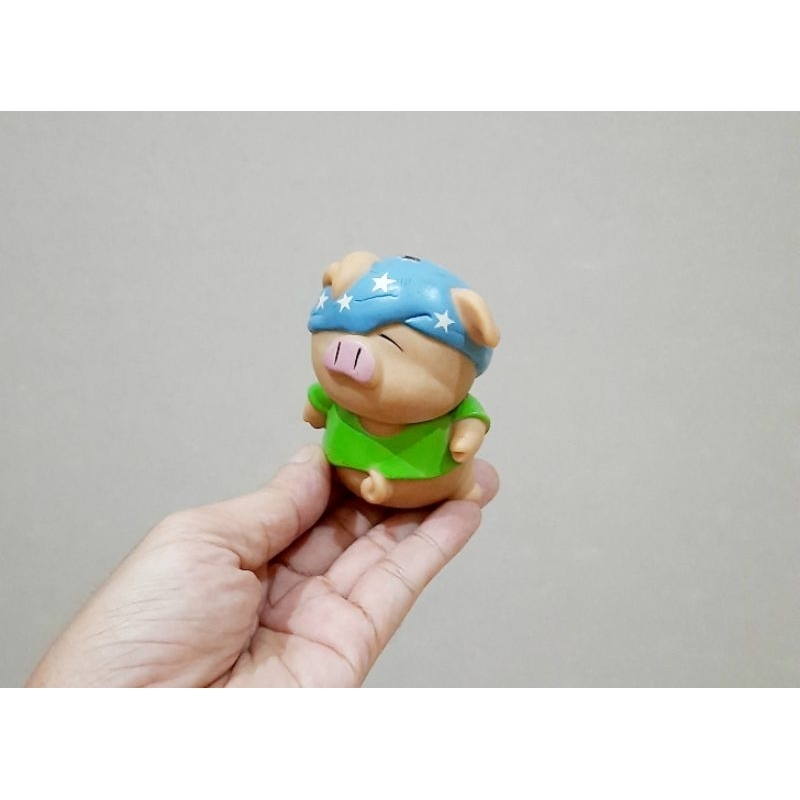 Figure Piggy Pirate Lucu Gemes Size 8 Cm/ Figure Pig