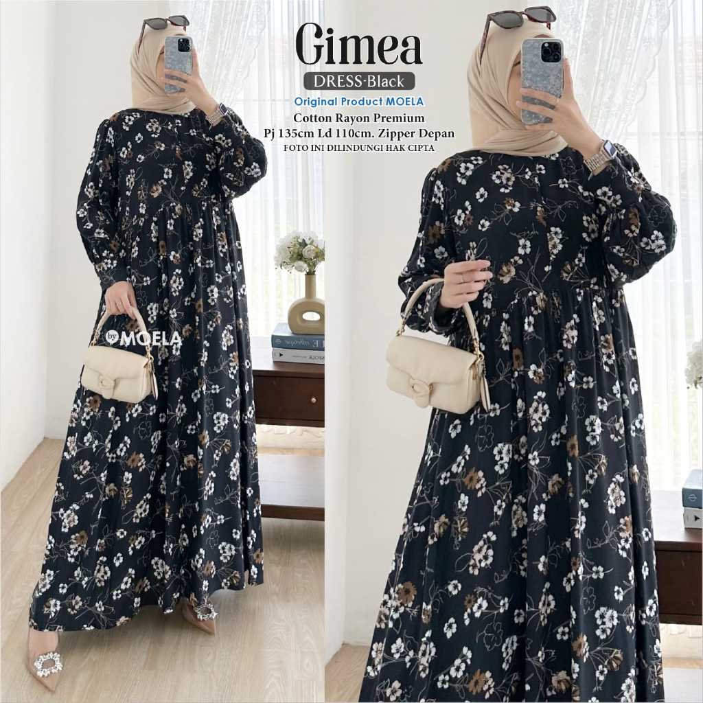 DRES RAYON BUSUI BY MOELA/ TIMNA DRES/  BUINA DRES/ HIJIA DRES/ ROSIE DRES/ HANIA DRES/  AVILA DRES 
