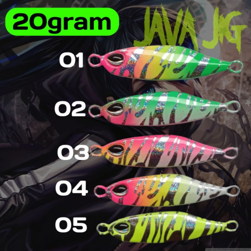 MICRO JIG 20 GRAM METAL JIG ULTRALIGH CASTING