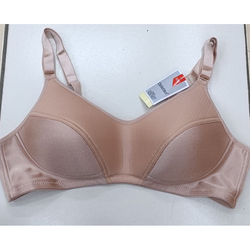 BRA CHRISTINE TANPA KAWAT/BRA SPORT FULL CUP
