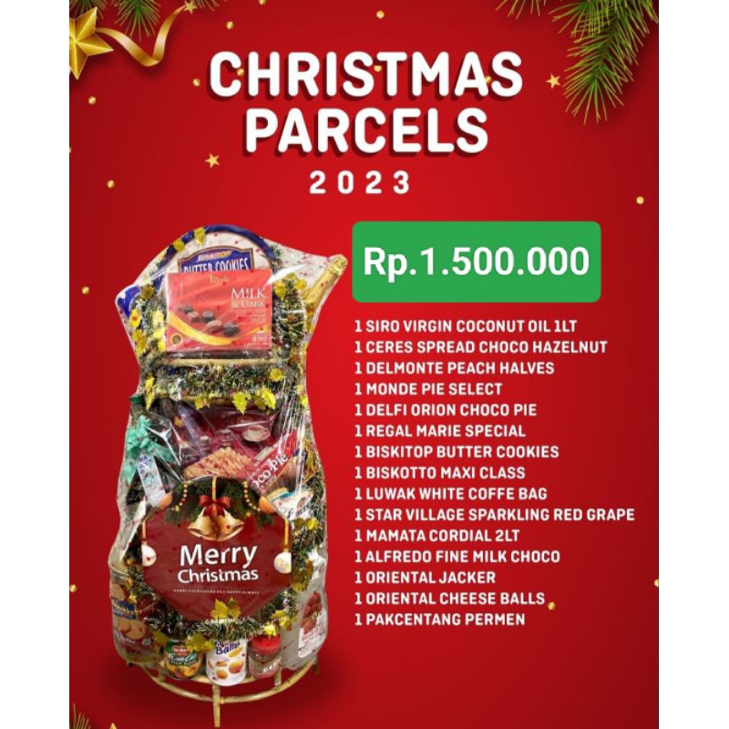 

Parsel Natal Parcel Christmas Hampers Natal & Tahun Baru Premium Free Kartu Ucapan