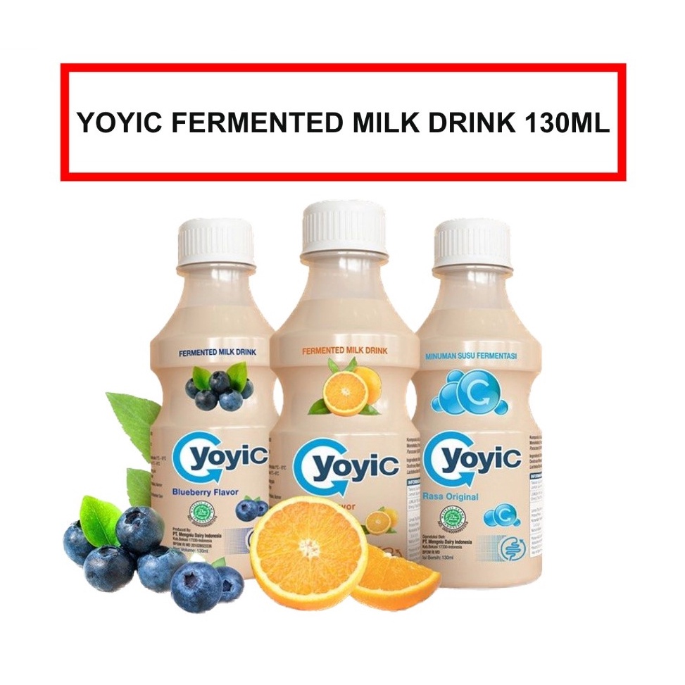 

[★E9&] YOYIC MINUMAN SUSU FERMENTASI 130ml x 12 New Product