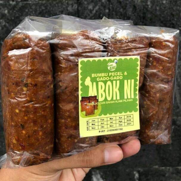 

[✐O39\] Bumbu Gado-Gado Sate Tahu Telur Siomay Batagor (Bumbu Kacang Serbaguna) Homemade Mbok Ni Malang (200gr) New_Product