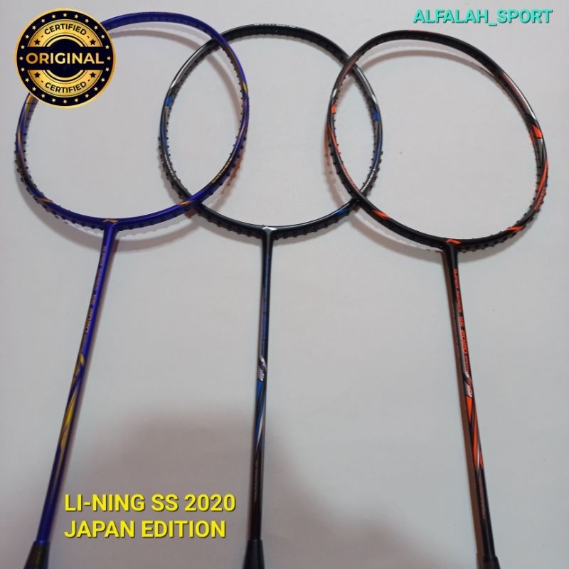 RAKET LI-NING SS 2020 JAPAN EDITION - ORIGINAL 100%