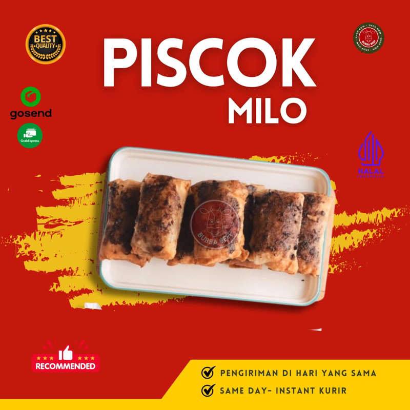 

Piscok Lumer Milo isi 10 | Pisang Coklat Milo Frozen | Camilan Piscok Frozen | Jajanan Piscok Lumer | Piscok Frozen Food | Snack Piscok Frozen | Makanan Beku Olahan | Piscok Goreng Frozen Siap Masak